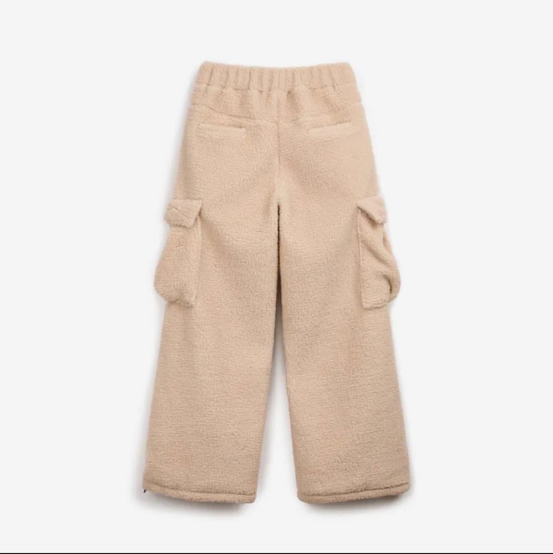 맨허튼프로젝트 양털 핀턱 카고 스웻 팬츠 플리스 상품이미지4