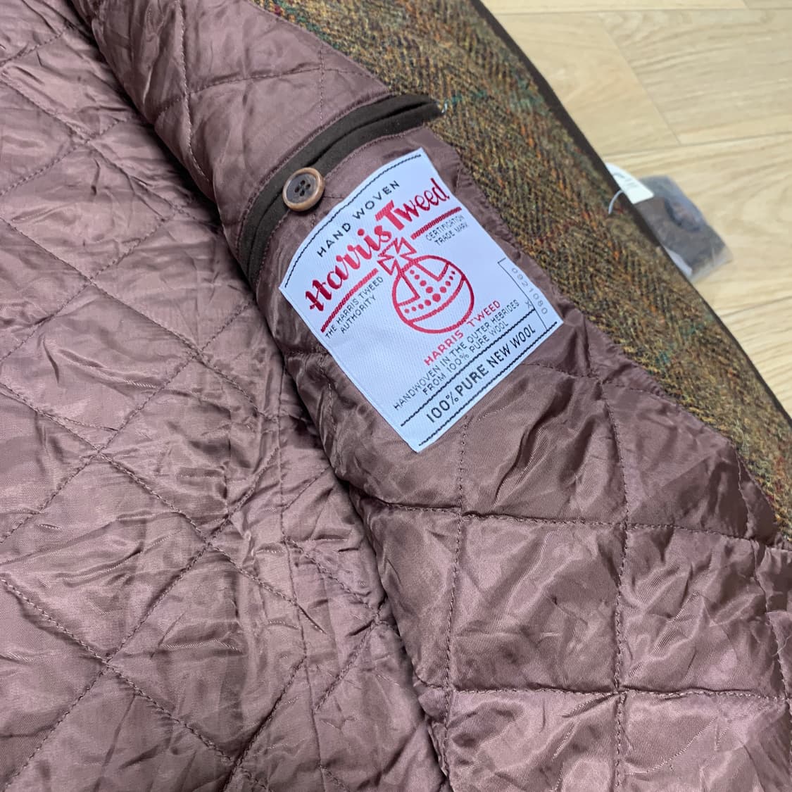 M)오스틴리드 해리스트위드 코트(새상품) 상품이미지4