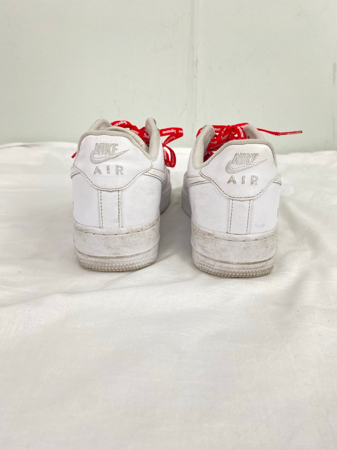 슈프림 x 나이키 에어포스 화이트 240 <87> 상품이미지4