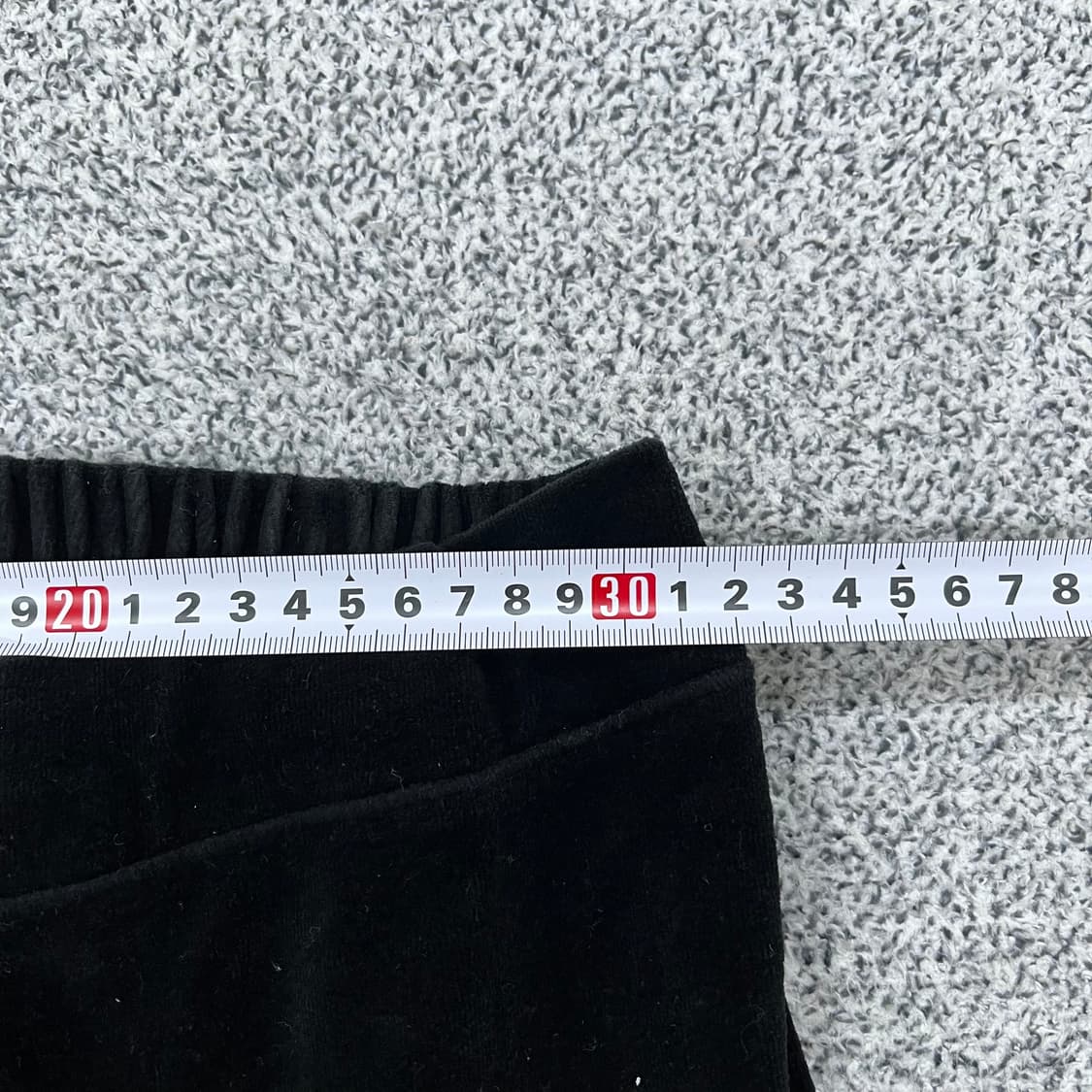 실측확인 빈티지 여성 벨벳 바지 0327M 상품이미지5