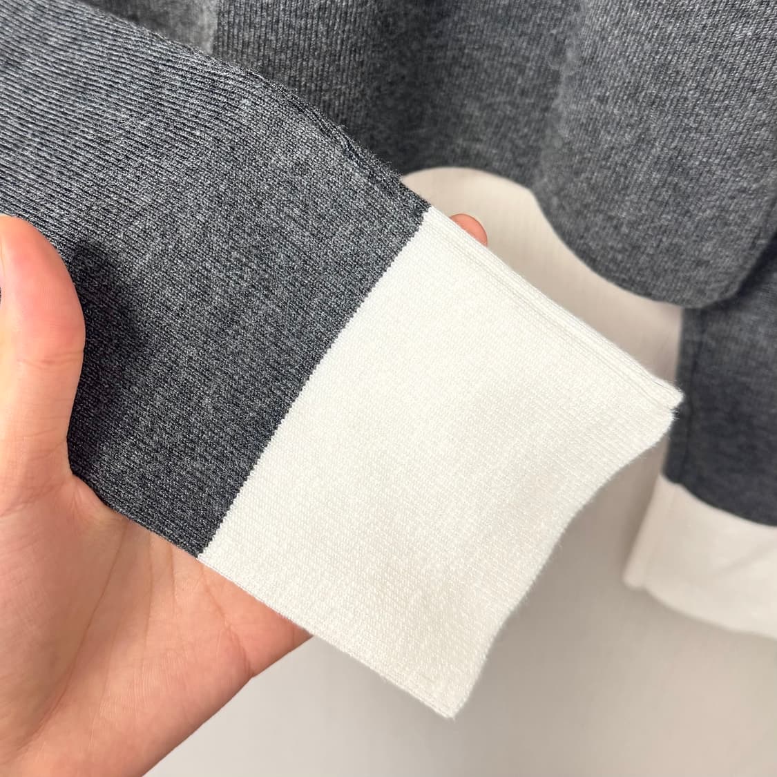 (s) 셀프포트레이트 배색 가디건 상품이미지5