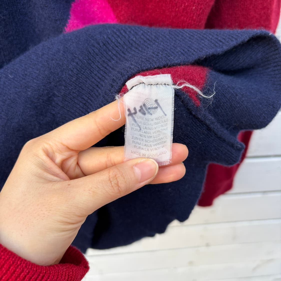 Burberrys 90s 버버리 울 니트 상품이미지7