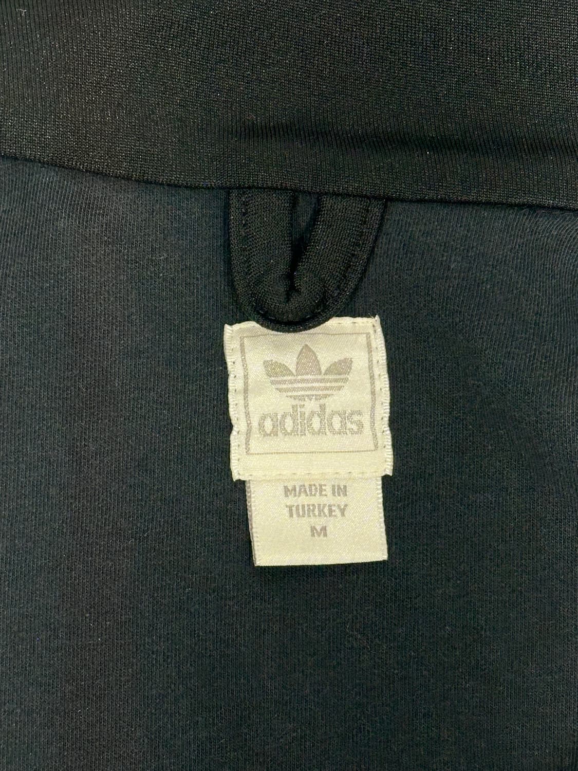 아디다스 블랙 화이트 삼선 트랙탑 져지 M 상품이미지7