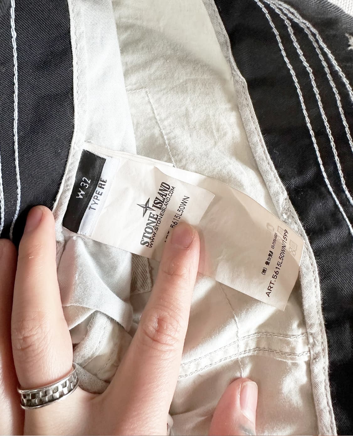 STONE ISLAND cotton cargo pants 상품이미지10