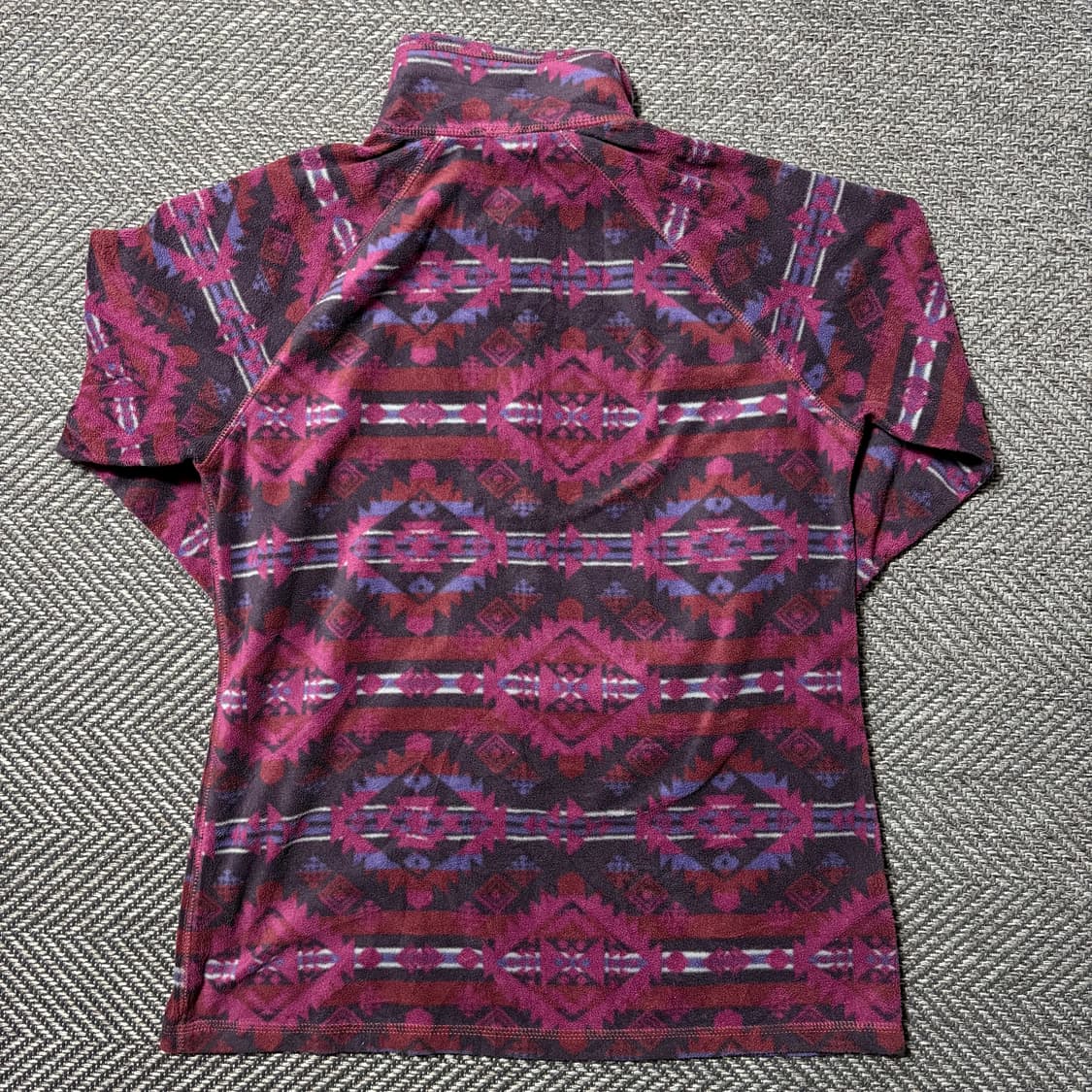 에디바우어 아즈텍 플리스 쿼터 집업(M) 상품이미지2