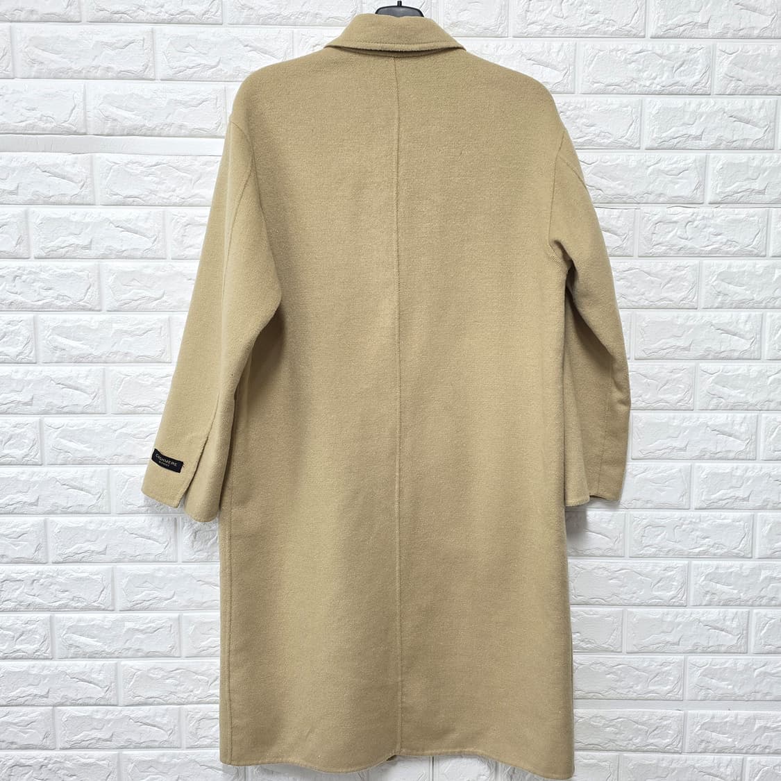 택포// 19s 스튜디오 톰보이 캐시미어 롱 코트 L 상품이미지4