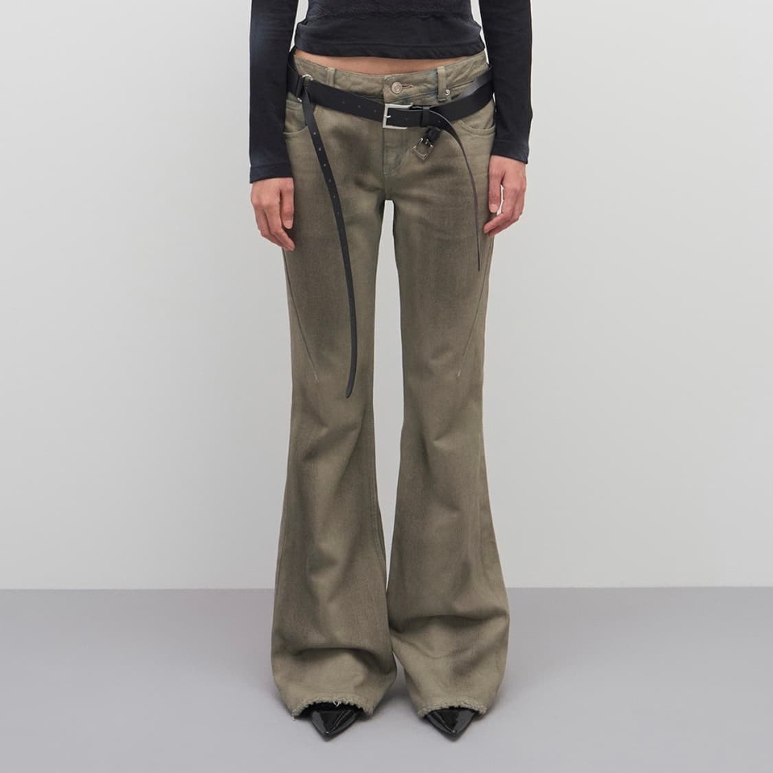 LDCD DIRTY WASHED BOOT-CUT DENIM 상품이미지1