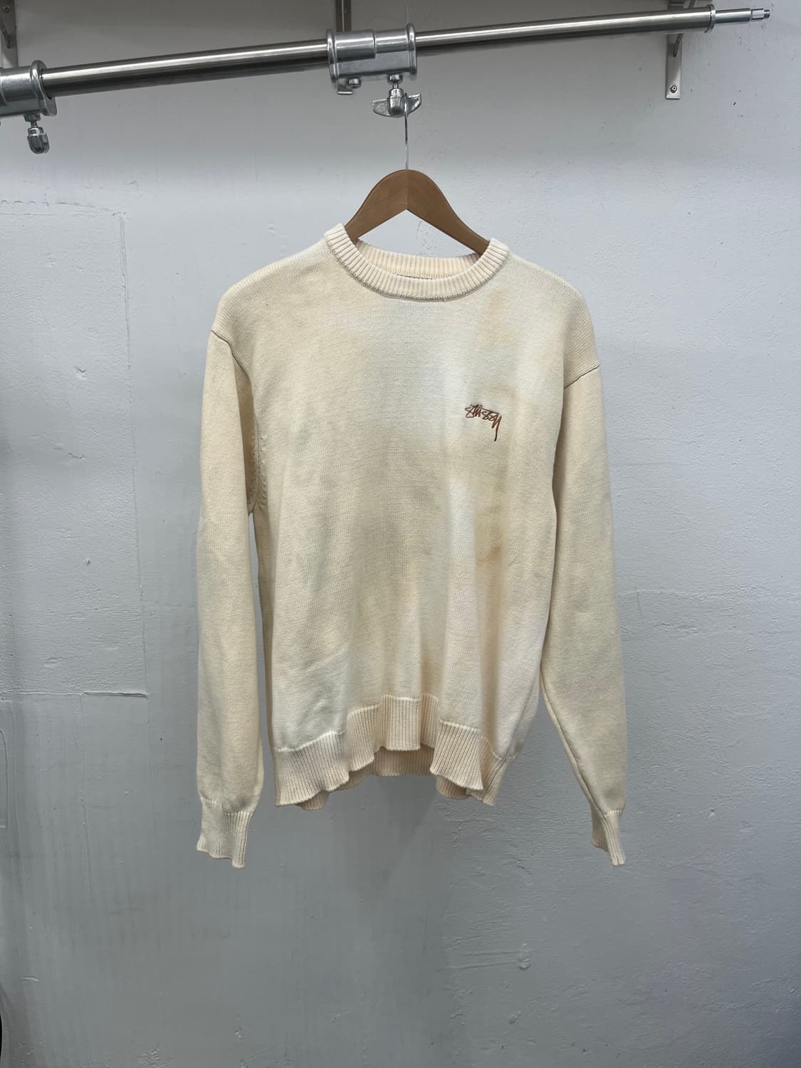 XL) STUSSY CARE LABEL KNIT 상품이미지1