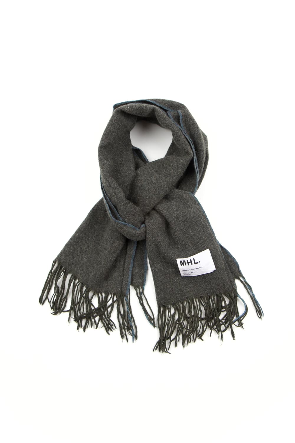 MHL 울 머플러 그레이 상품이미지1