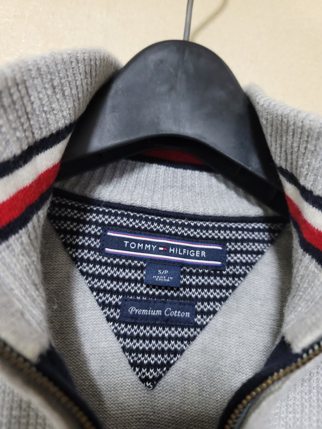 타미힐피거 반집업 프리미엄 코튼니트 상품이미지7