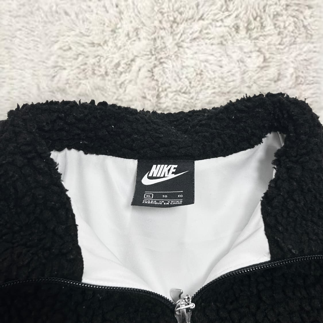 나이키 빅스우시 쉐르파 크롭 집업 상품이미지8