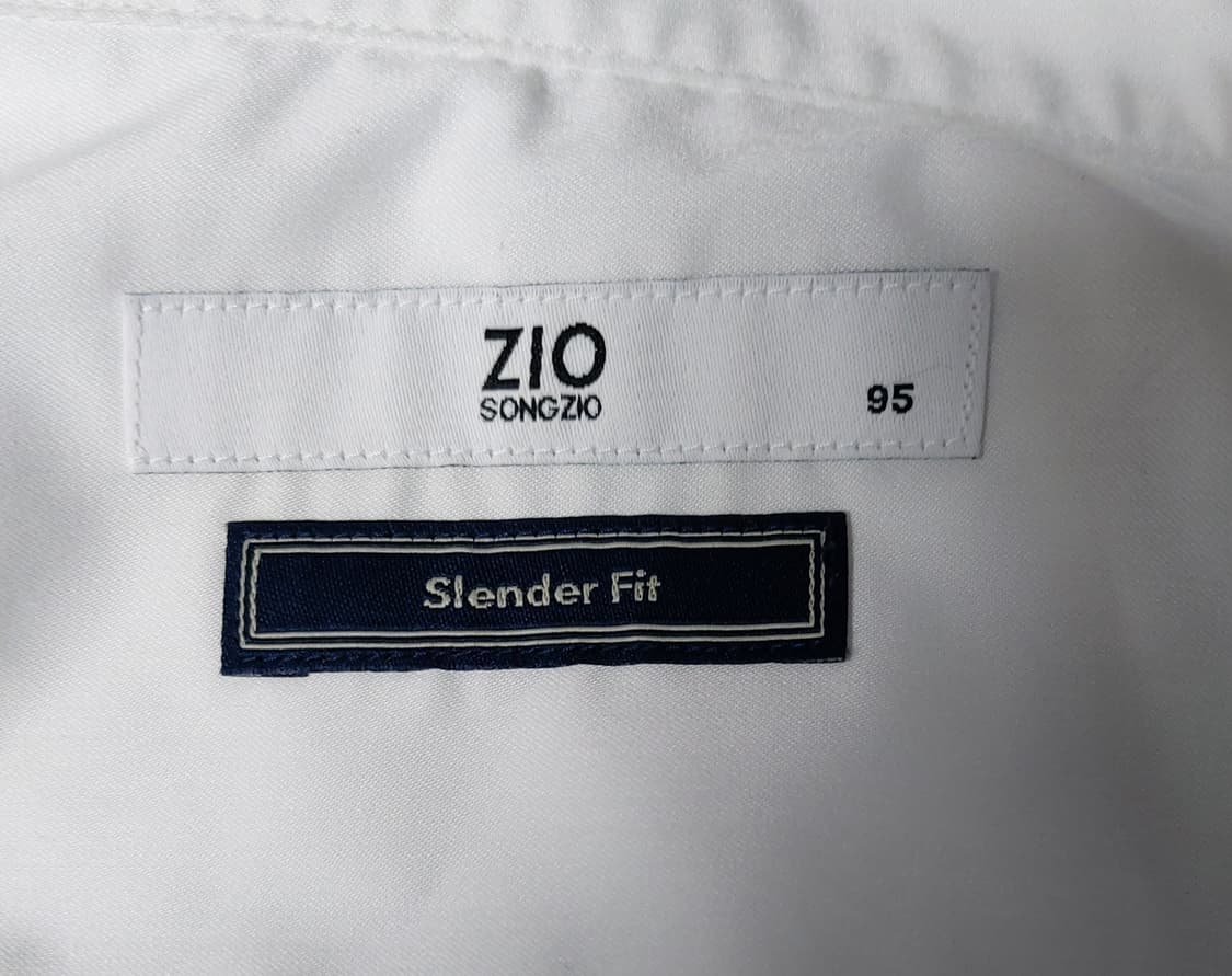 지오송지오 화이트 솔리드 Cut Away 카라 베이직 셔츠(95)

 상품이미지4