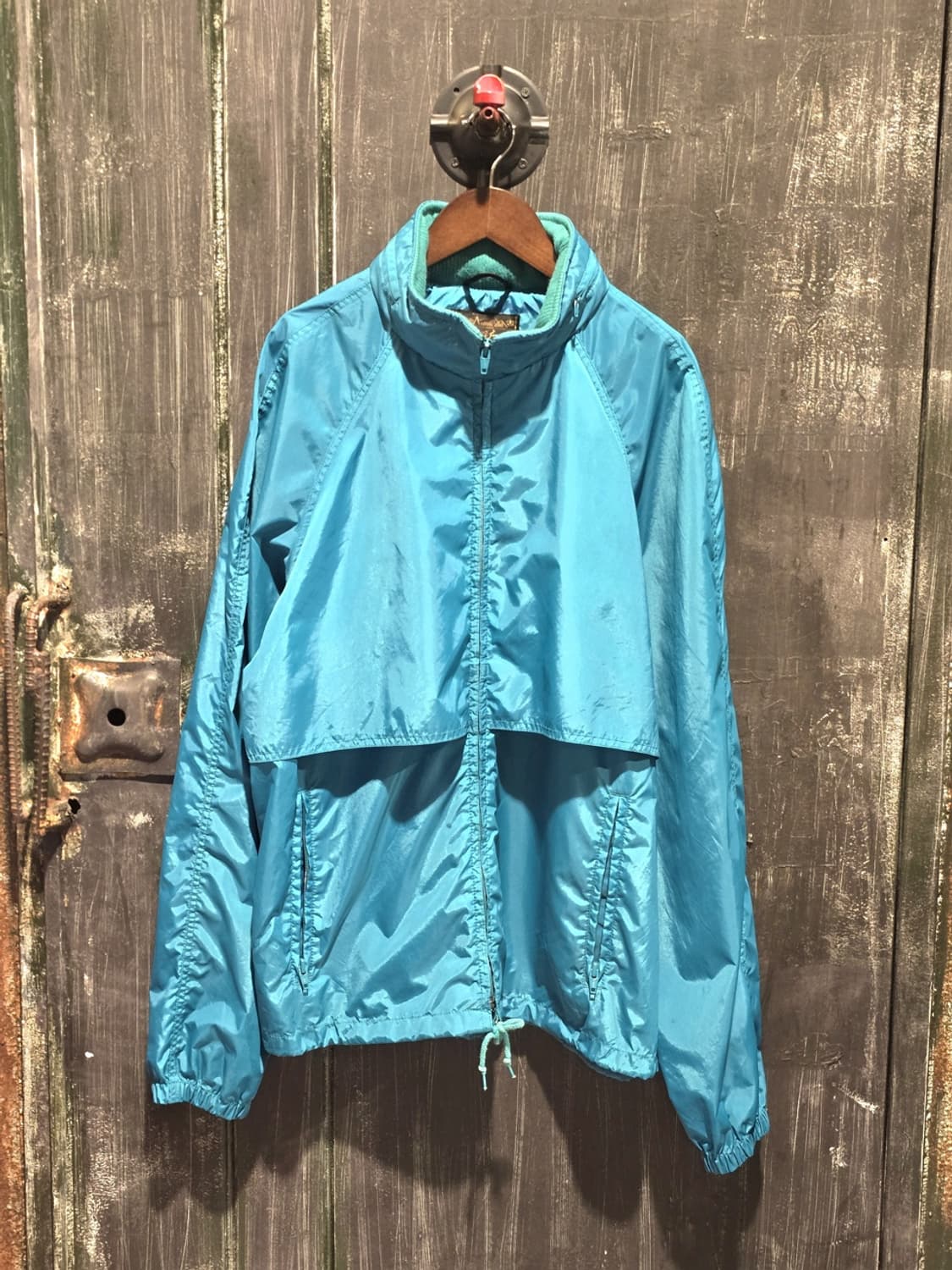 80s Eddie Bauer Teal Windbreaker Jacket 상품이미지1
