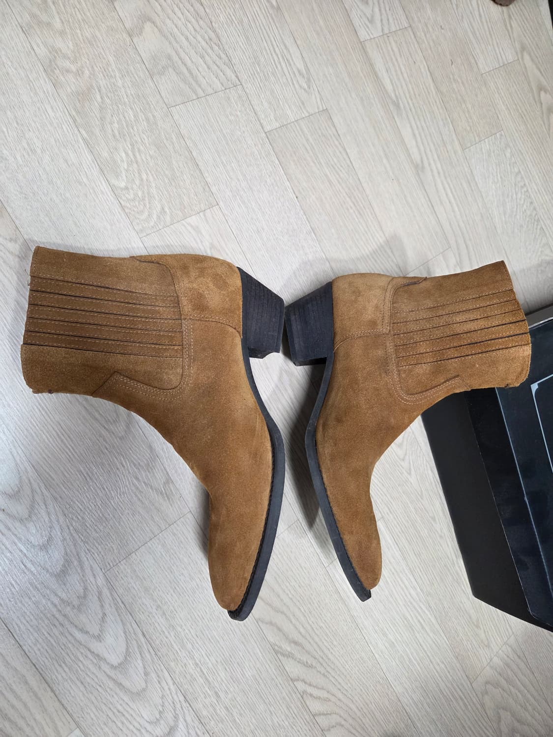 웨스턴 부츠 길프 44 스웨이드 가죽 비브람 상품이미지6