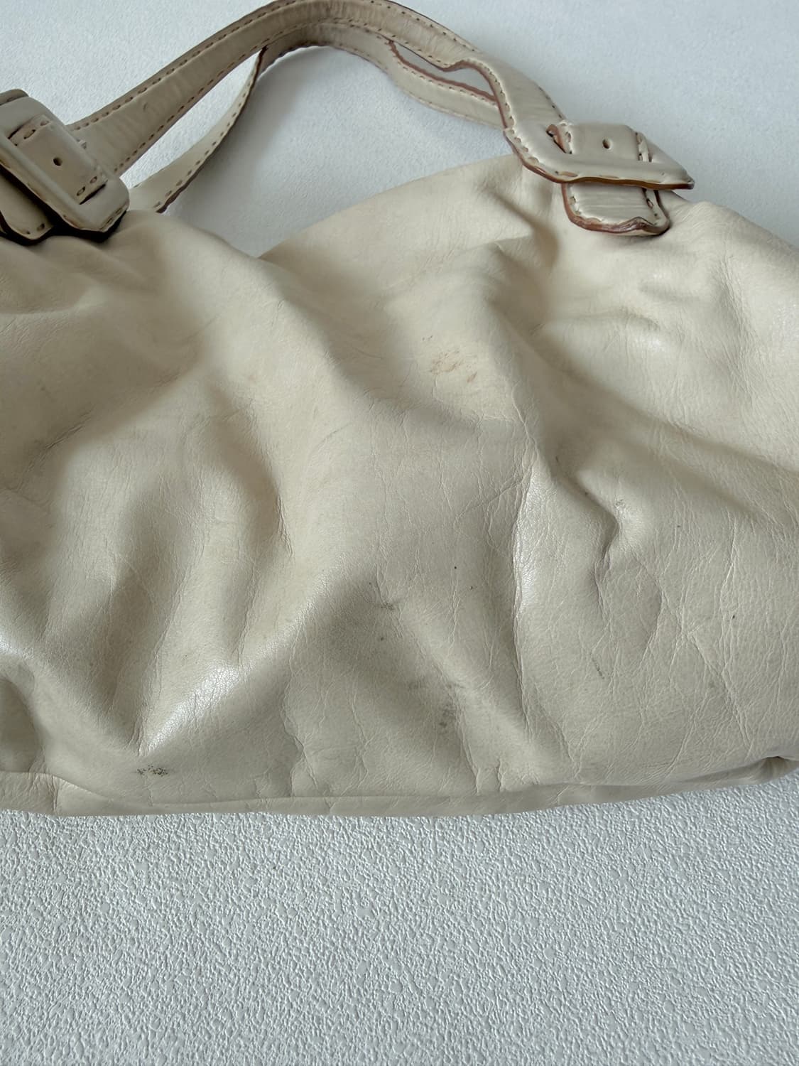 제덴(zeden) 레더 숄더백(얼룩 있음) 상품이미지9