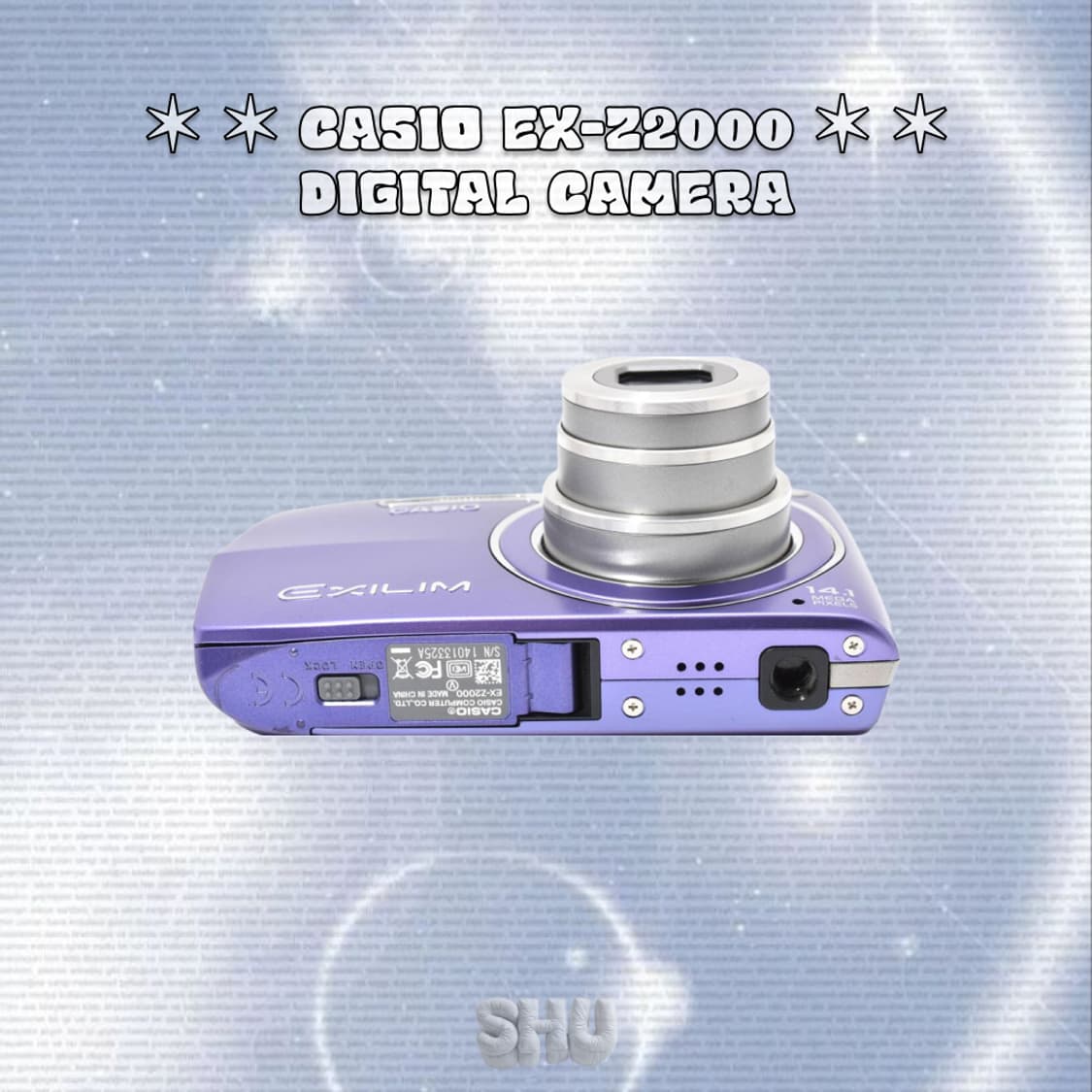 카시오 엑슬림 EX-Z2000 빈티지 디카 퍼플 상품이미지8