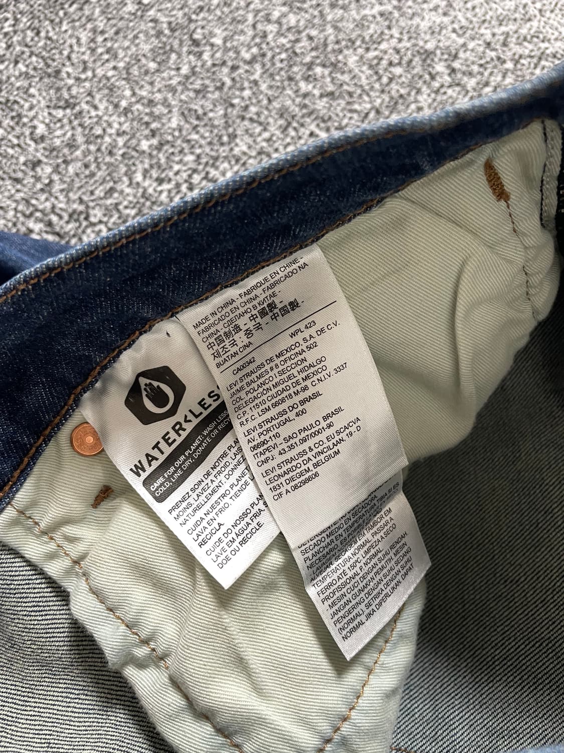빈티지9. 리바이스 엔지니어드 진 LEJ 502 프리미엄 데님팬츠 청바지 상품이미지4
