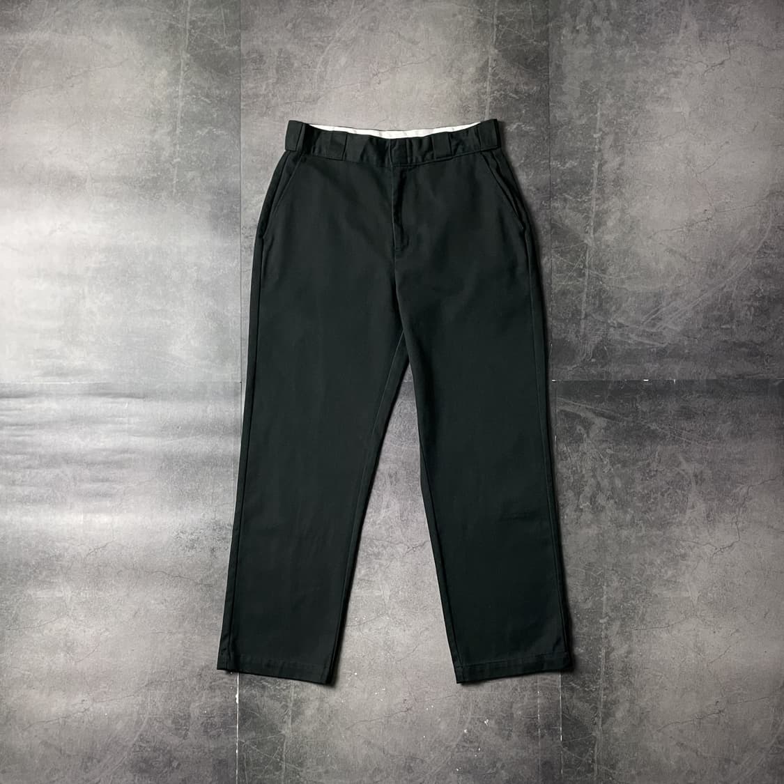 DICKIES 디키즈 빈티지 블랙 코튼 치노 팬츠 A00811 상품이미지1