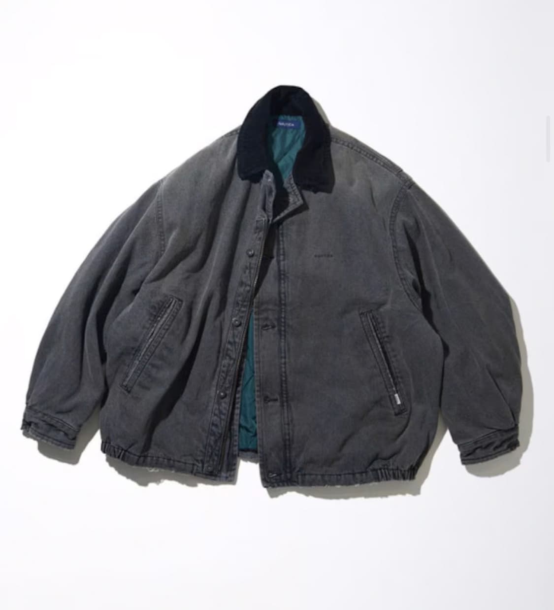 노티카 [JP Line]데님 블루종 - L (블랙) 상품이미지1