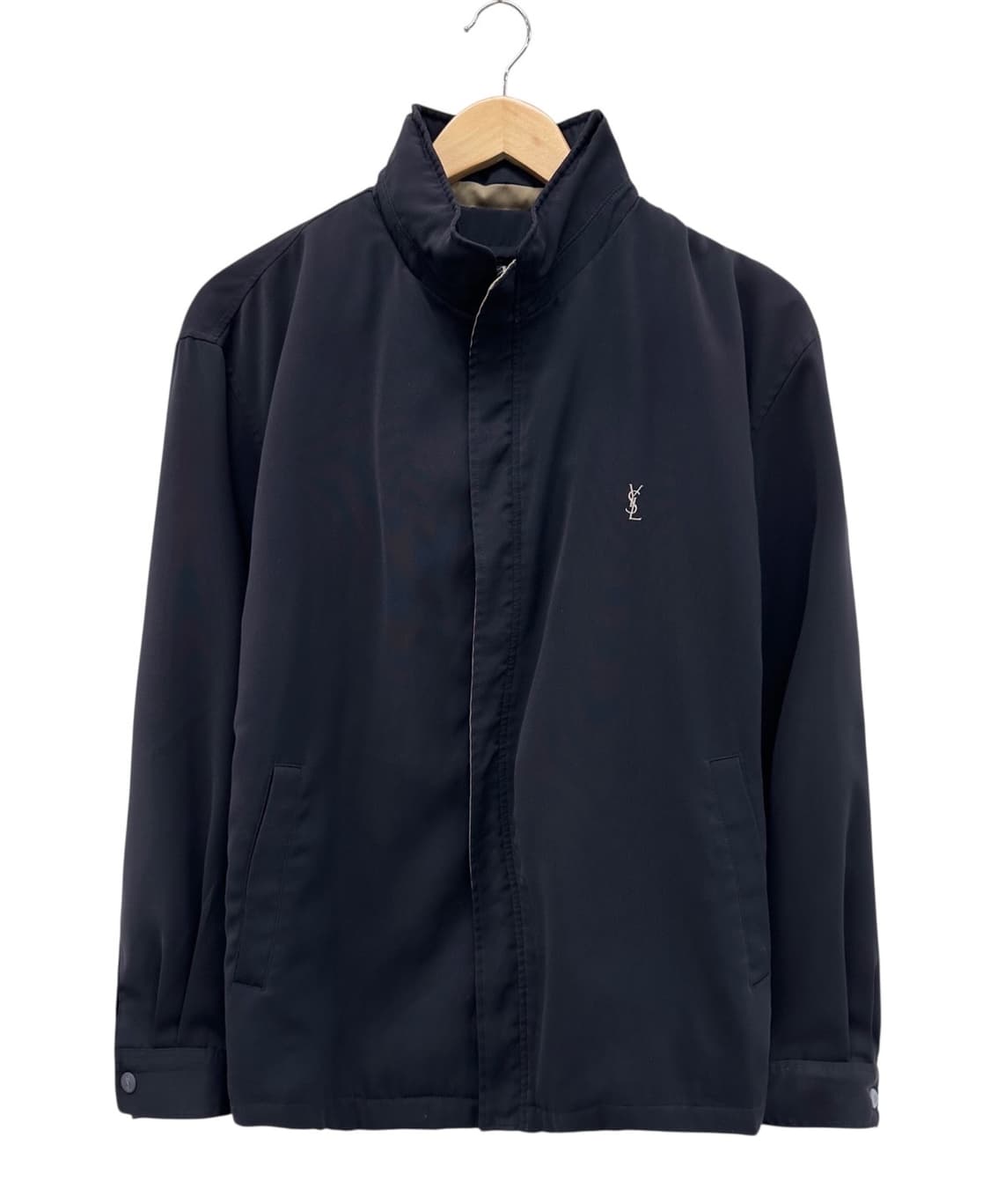 00년대 YSL 생로랑 해링턴자켓 블랙네이비 (L)  상품이미지1
