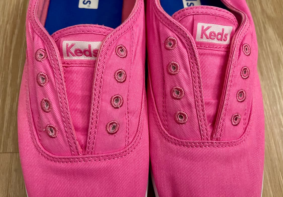 Keds 케즈 칠랙스 워시드 캔버스 /네온 핑크 상품이미지6