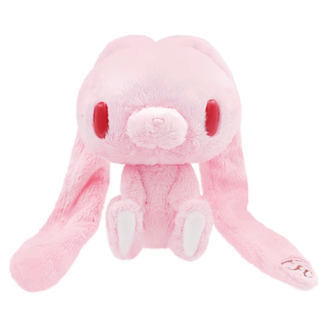 택O) 범용토끼 한요우사기 글루미베어 15cm 누이구루미 핑크/화이트 상품이미지1