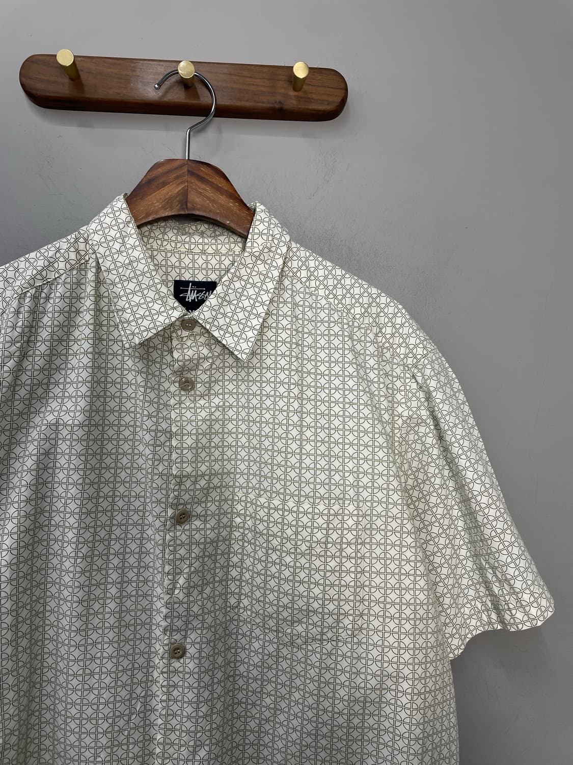 스투시 90s 채크패턴 반팔셔츠 H1686 상품이미지3