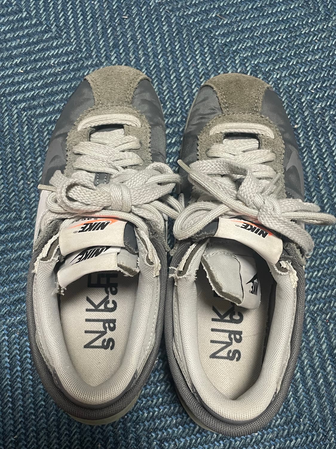 나이키 x 사카이 줌 코르테즈 SP 아이언 그레이 235(US 5) 상품이미지4