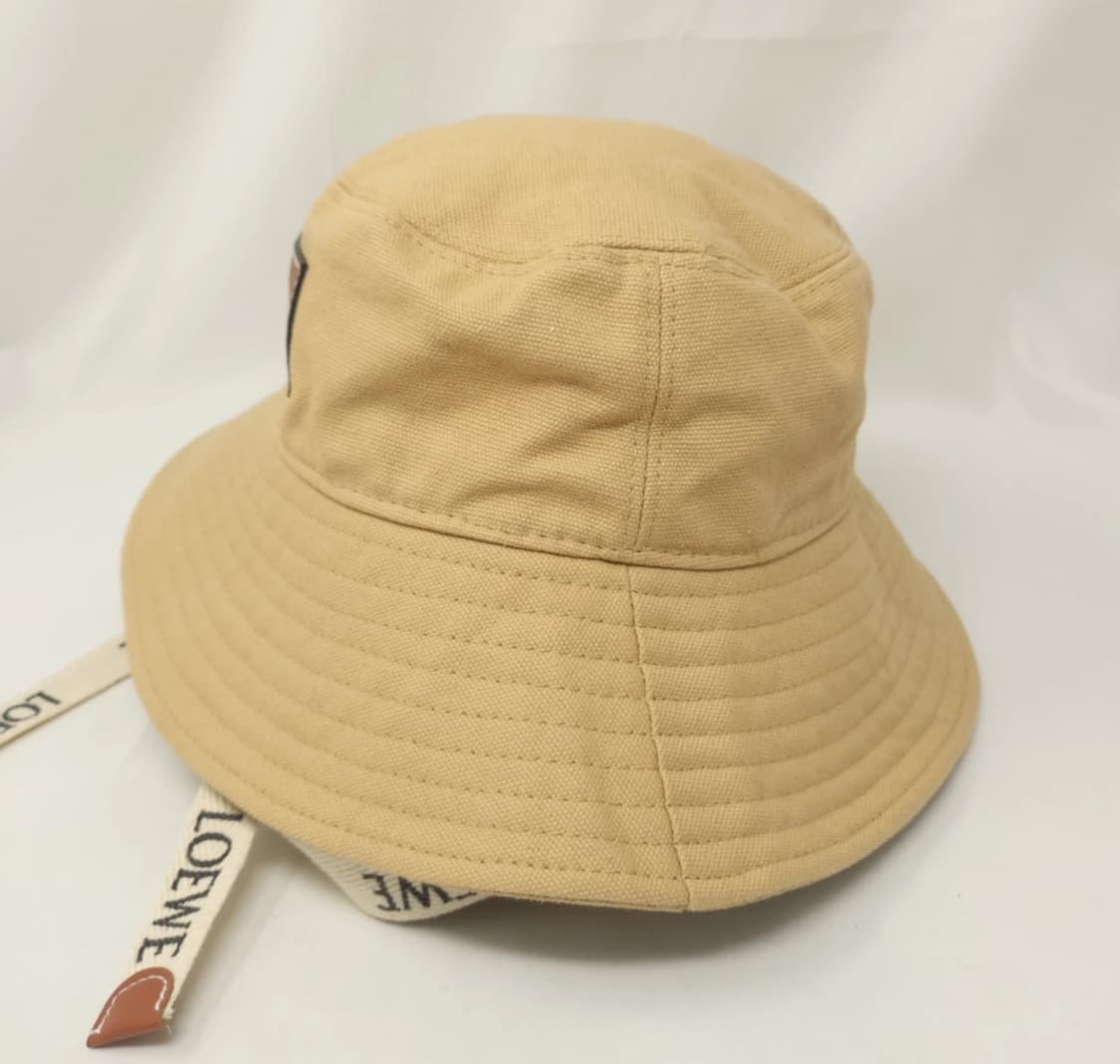 로에베 로고 스트랩 버킷햇 베이지 상품이미지5