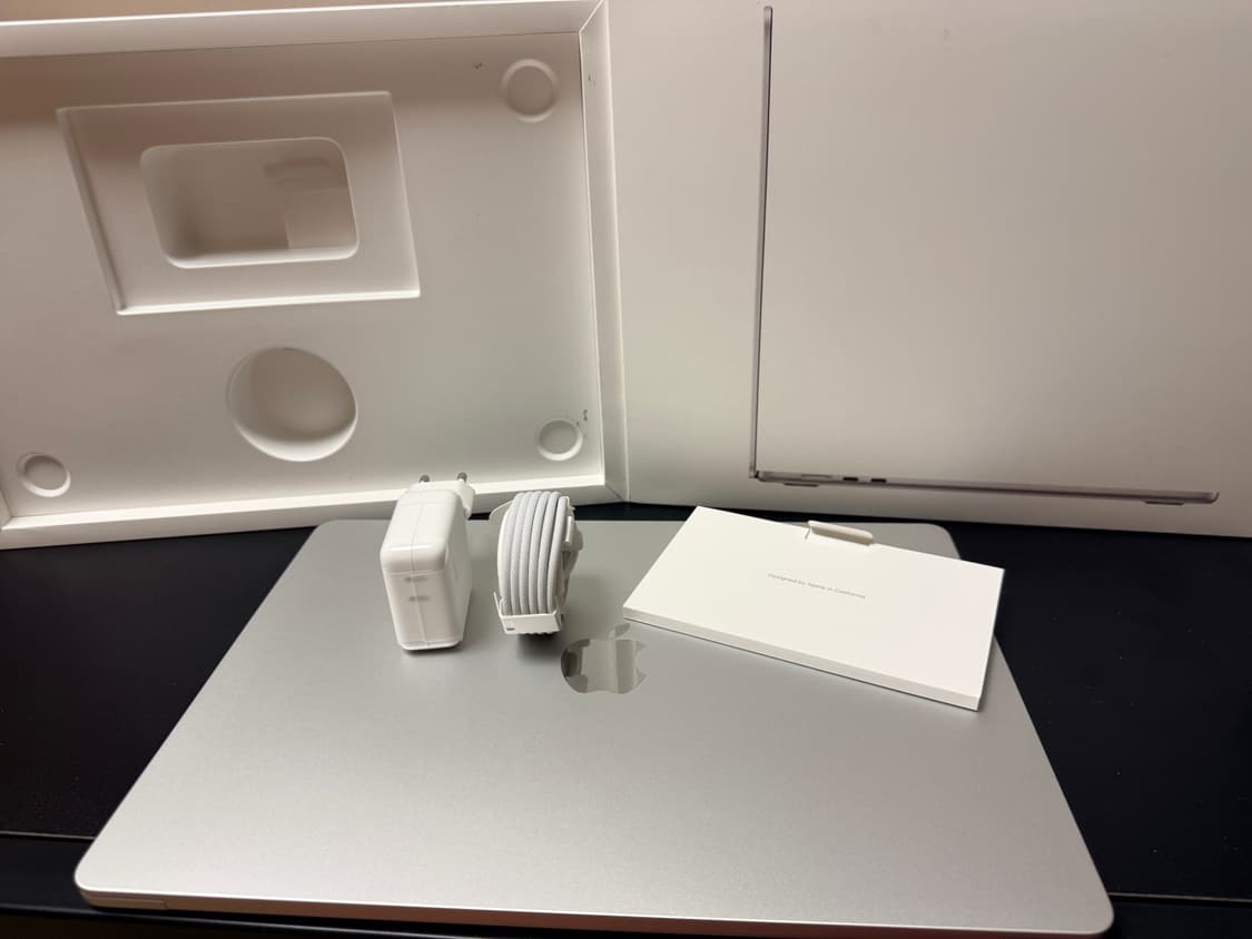 맥북 에어 15 인치 m4 실버 256 상품이미지2