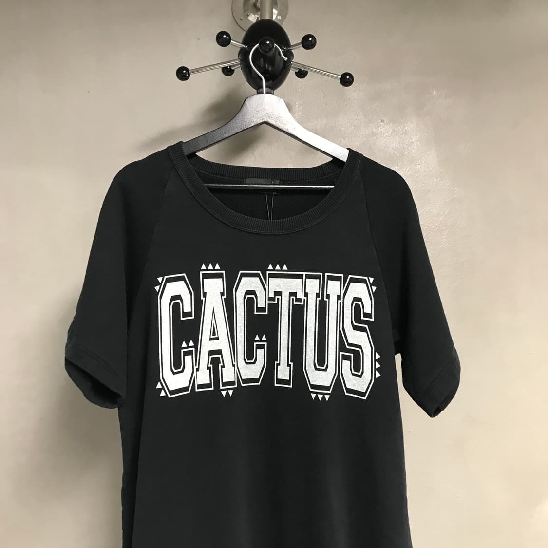 ZUCCA 주카 블랙 반팔 맨투맨 M 상품이미지2