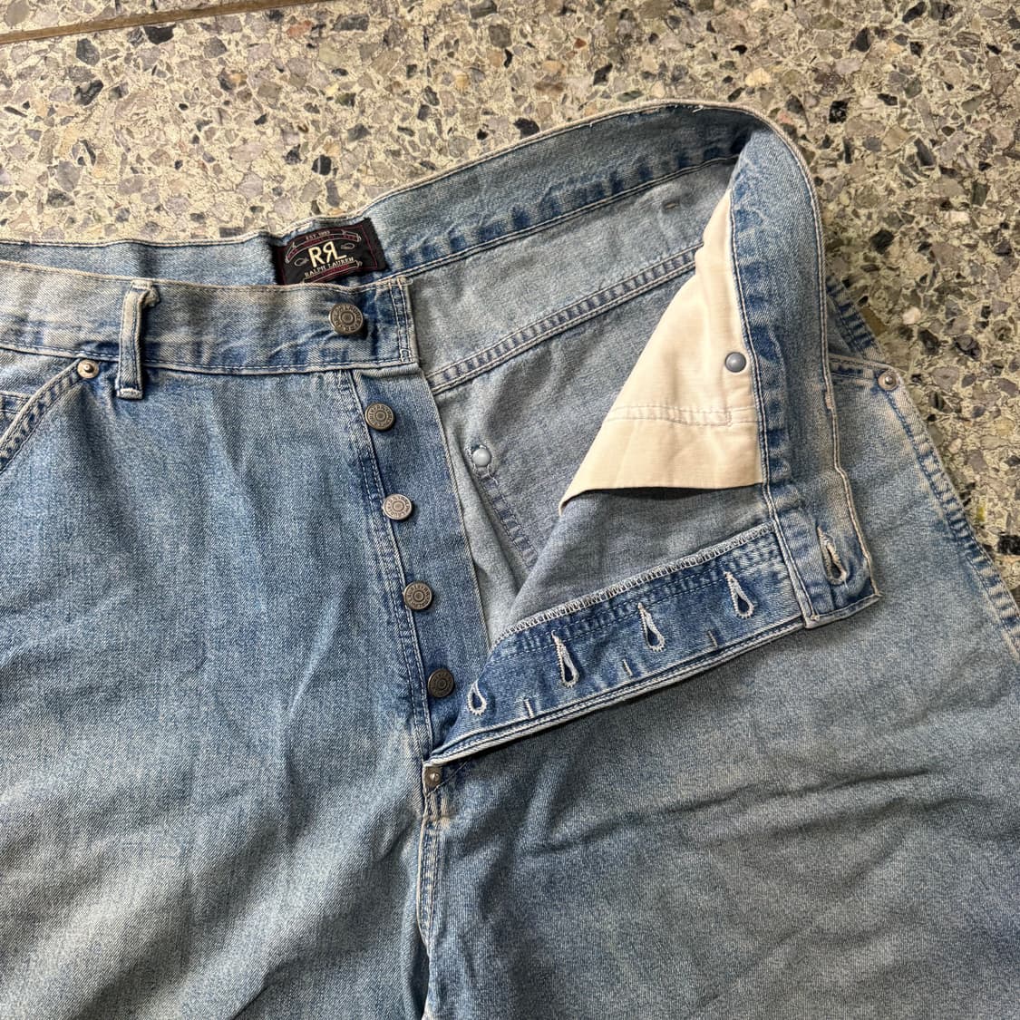 [36] RRL 폴로 랄프로렌 폴로 컨트리 데님 하프 팬츠 상품이미지3