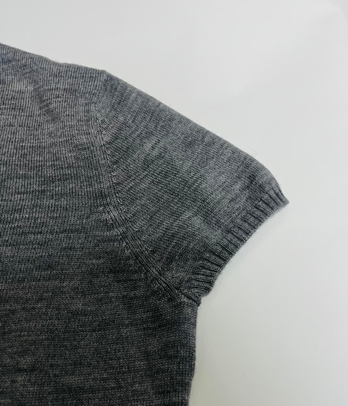 (앙상블 세트)버버리 블루라벨 그레이 가디건 니트 앙상블 세트 상품이미지8