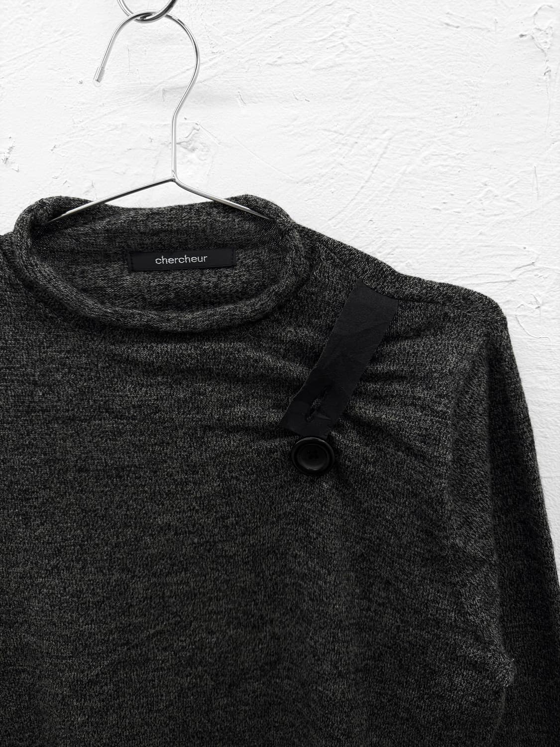 chercheur 버튼 니트 상품이미지3