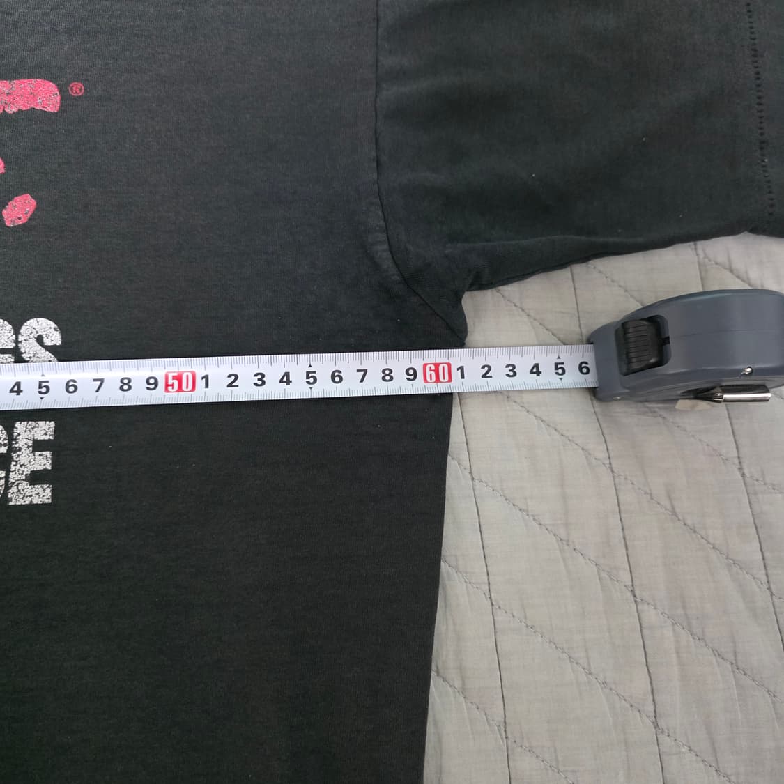 [XL] 90s 빈티지 DARE 티셔츠 블랙 1 ver. 하드페이드 상품이미지9