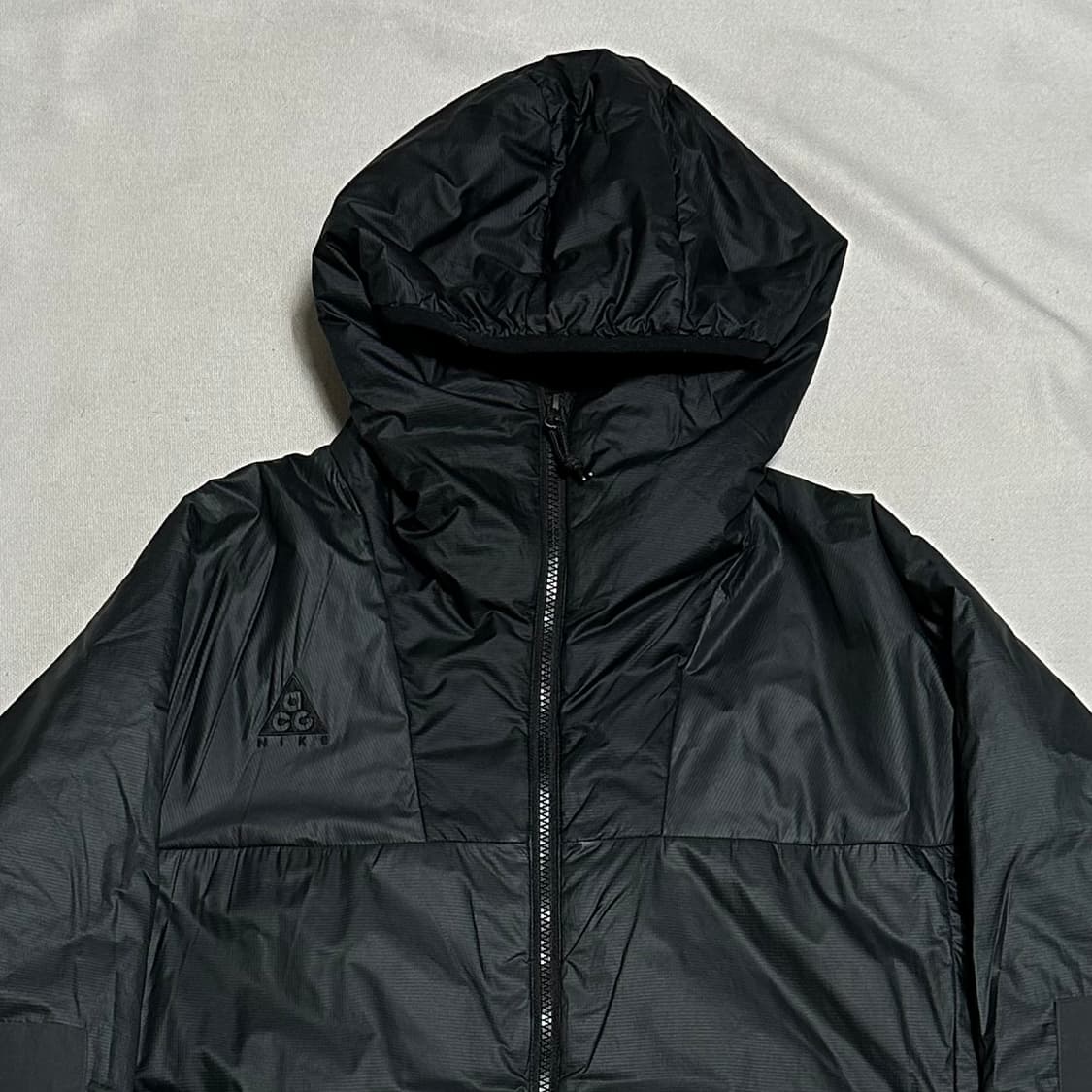 L 나이키 ACG 프리마로프트 블랙 후드 자켓 상품이미지1