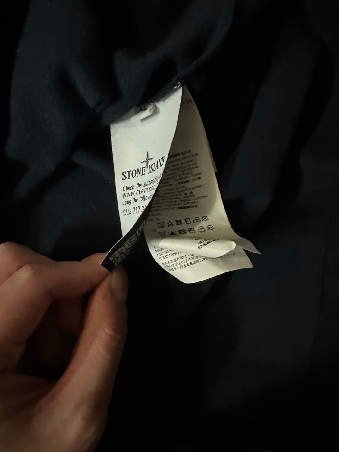 스톤아일랜드 긴팔카라티 상품이미지2