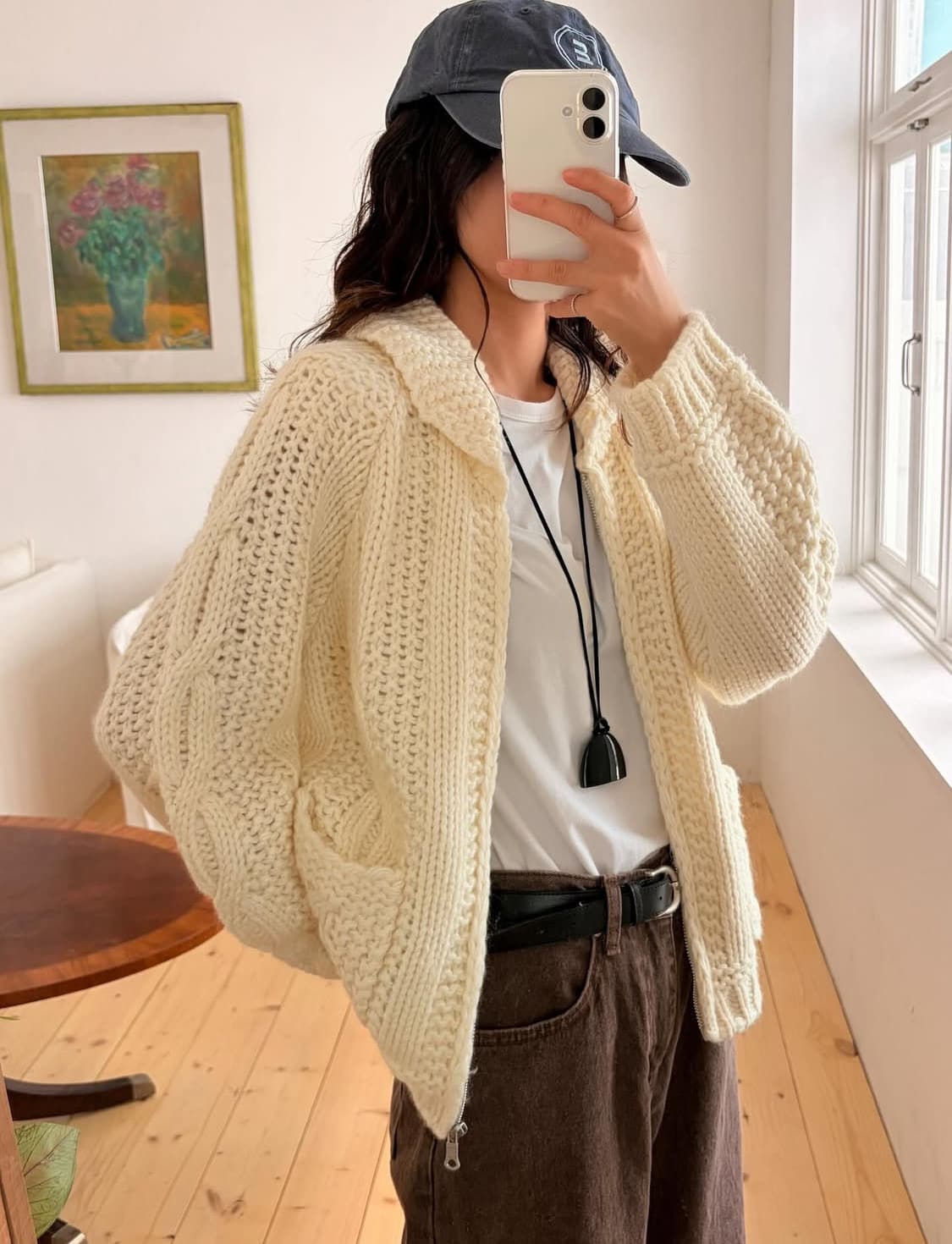 핸드메이드 집업 가디건 상품이미지2