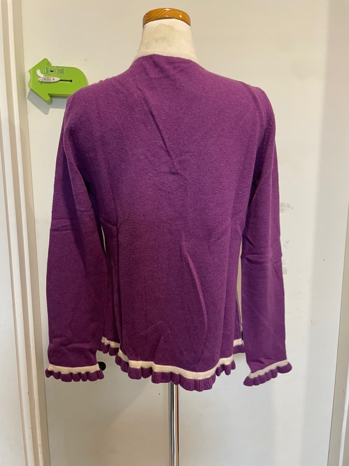 새상품 카프라 capra 캐시미어100% 가디건 상품이미지3