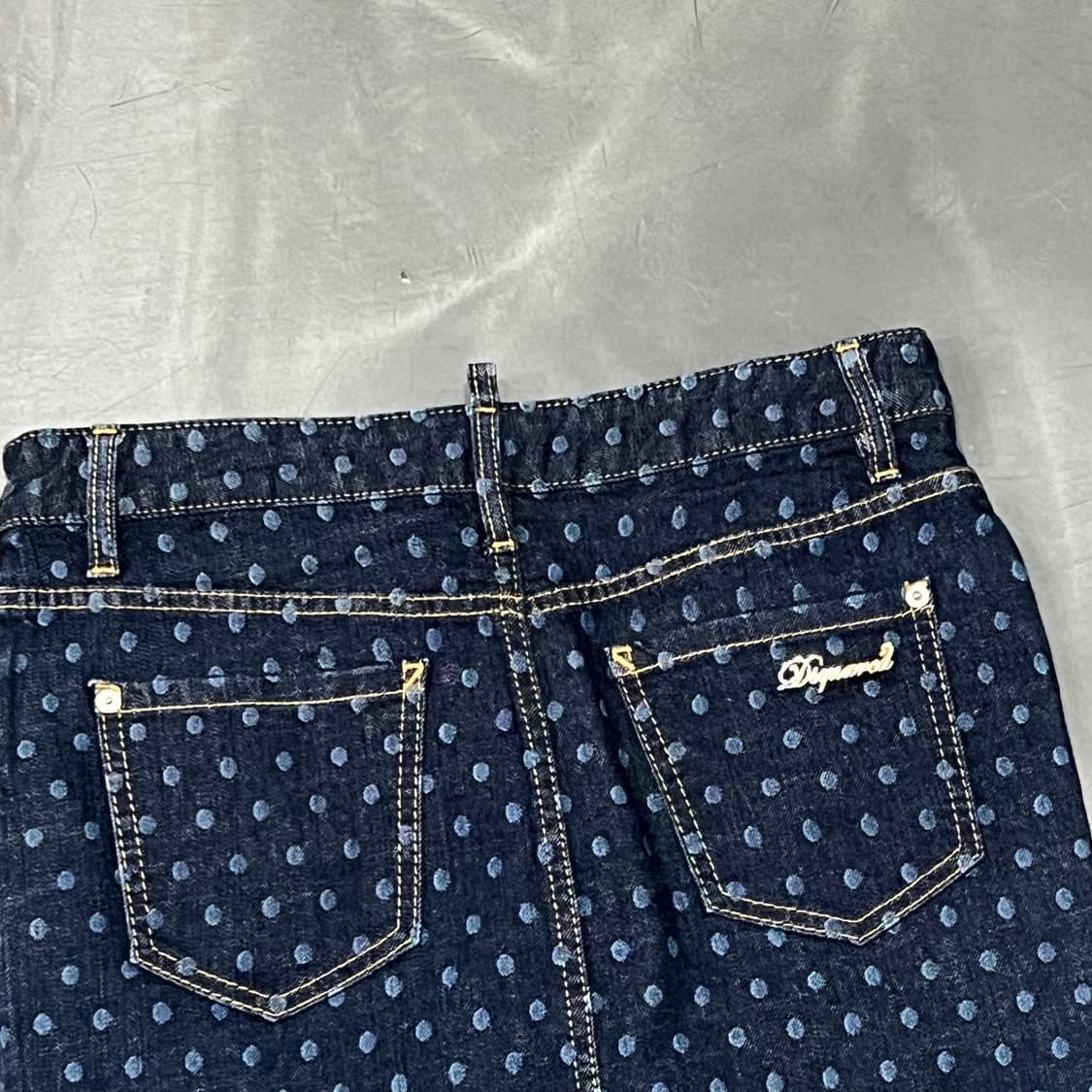  디스퀘어드2 도트 데님 스커트 y15867 상품이미지5