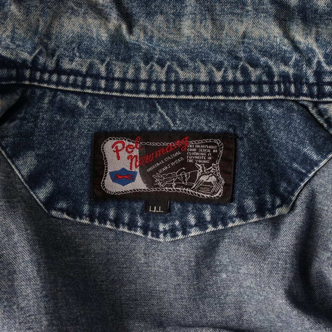 POL NEWMANG 빈티지 데님 자켓 2XL 상품이미지5
