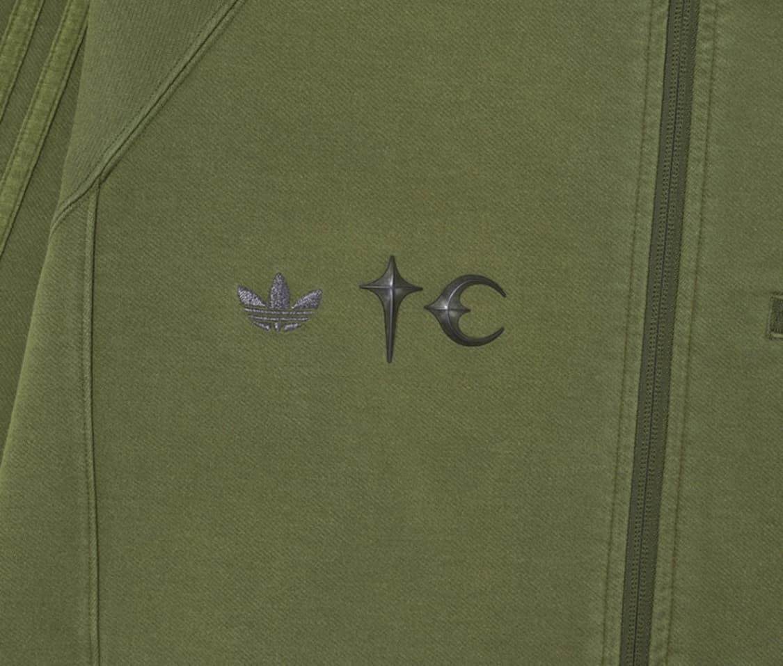 아디다스x떠그클럽 져지 올리브 M사이즈 상품이미지3