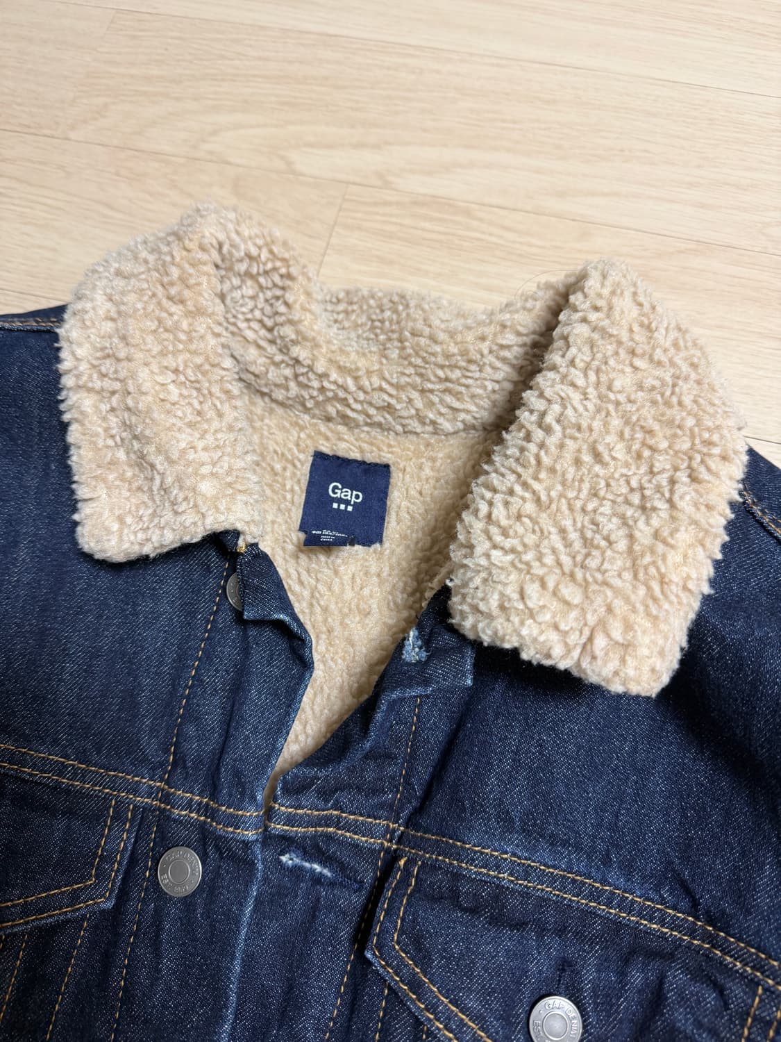 Gap 기모 데님자켓 민트급  상품이미지2