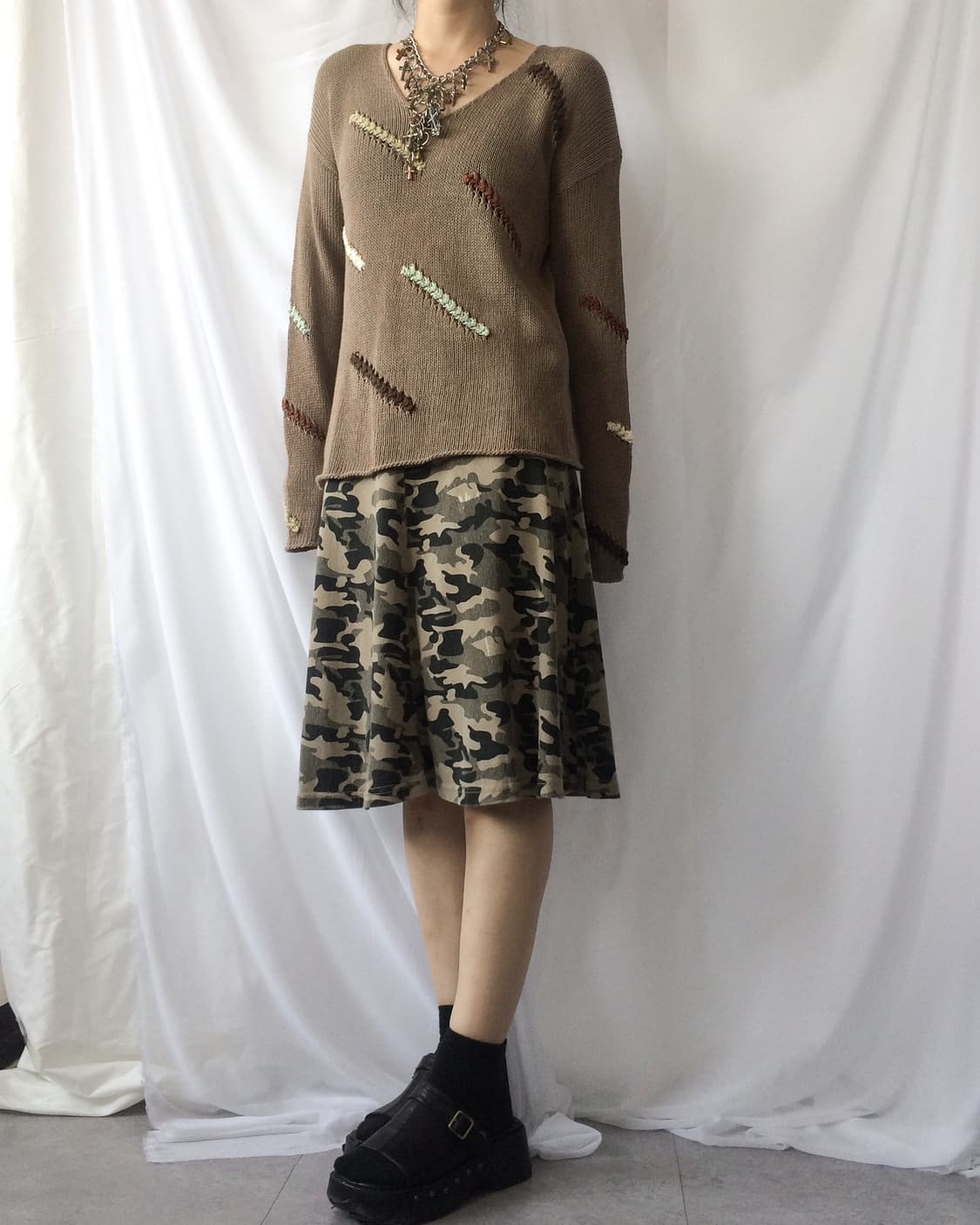 Crochet point knit 상품이미지1