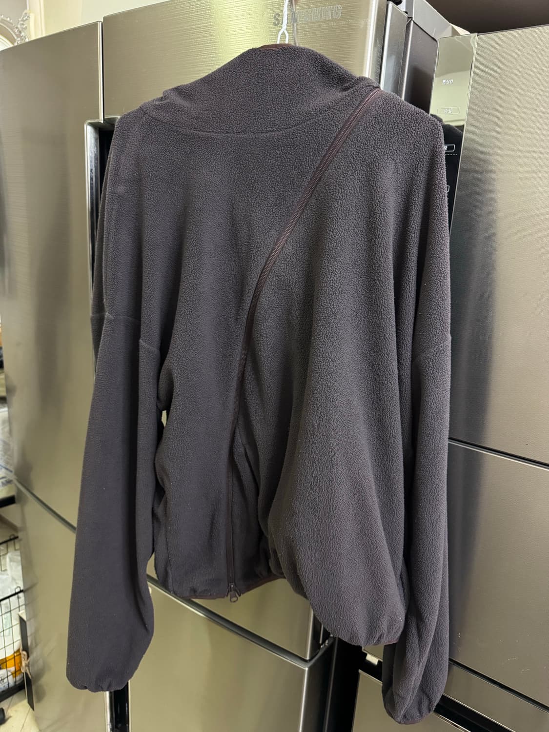 Paf 플리스 후드 브라운 M  상품이미지2