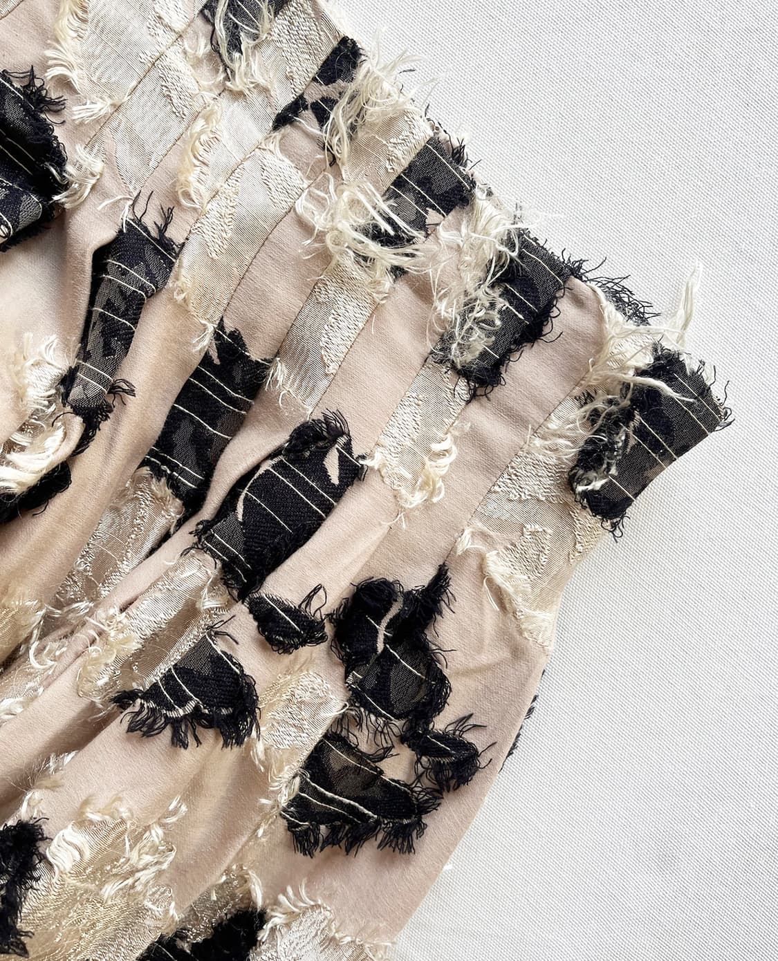 FREY I.D jacquard fringe midi skirt 상품이미지9