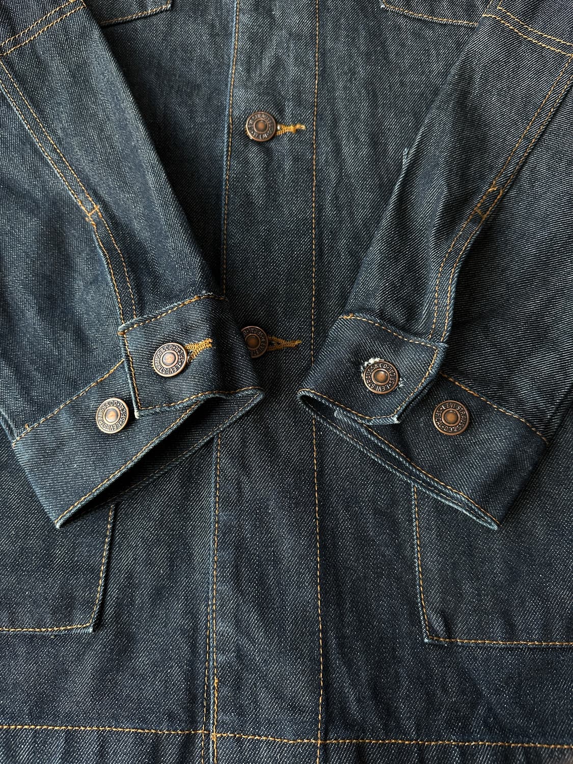 리바이스 레드탭 데님 초어 워크자켓 L 상품이미지5