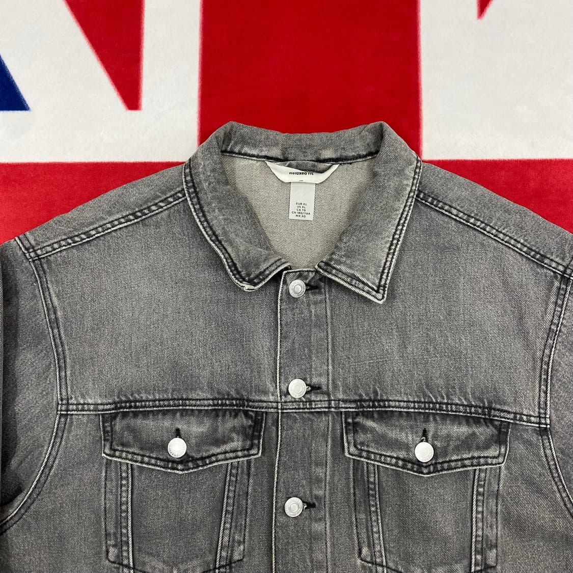 H&M 데님자켓 XL  상품이미지3