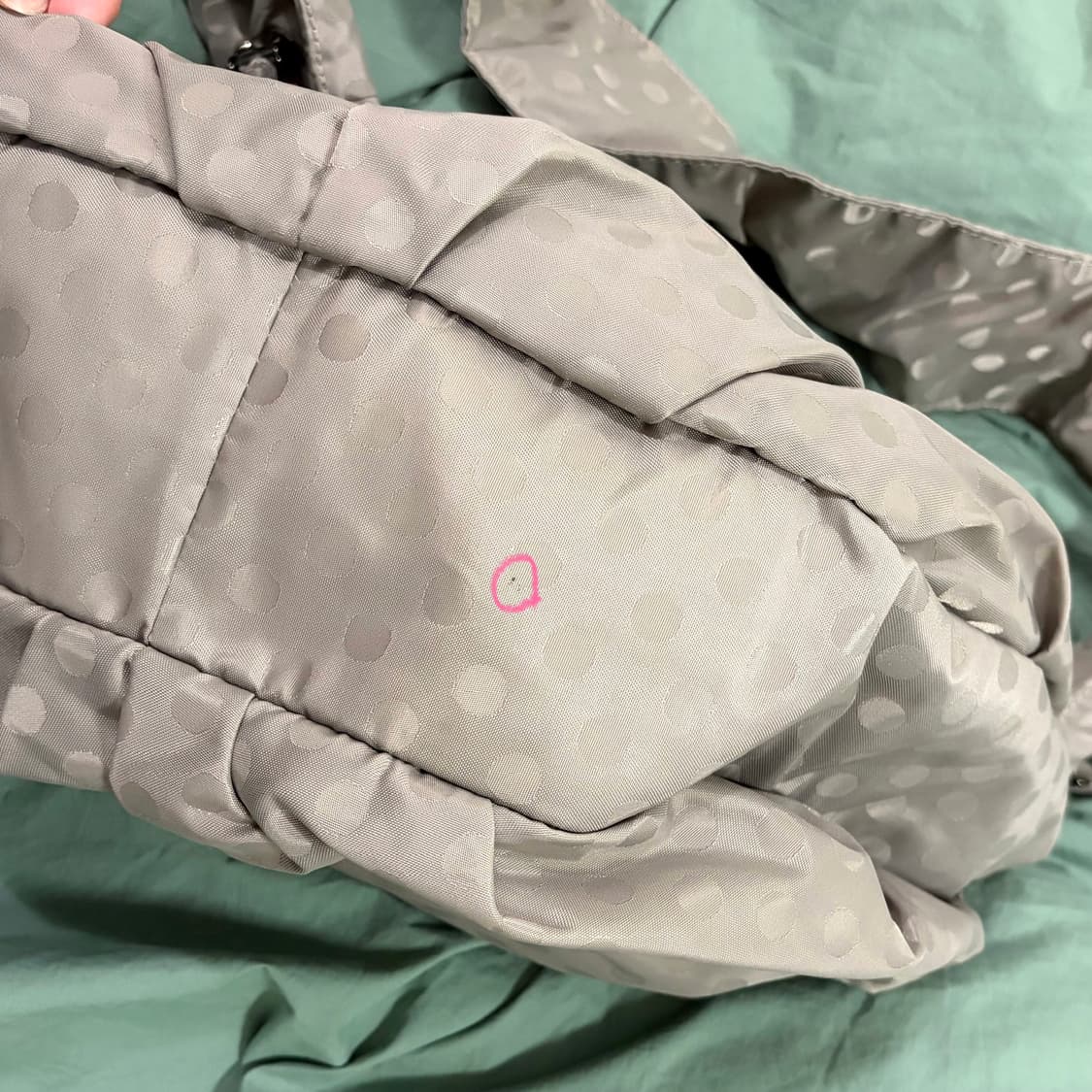 YSACCS 요지야마모토 도트 셔링백 숄더백 크로스백 상품이미지8