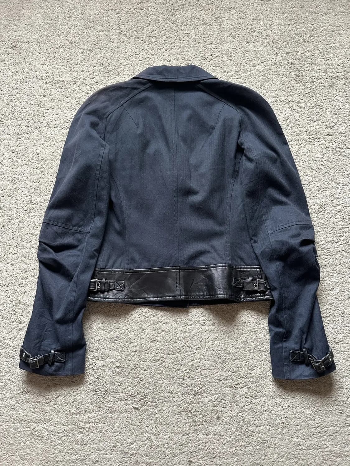 2003fw 존 갈리아노 레더 트림 자켓 상품이미지5